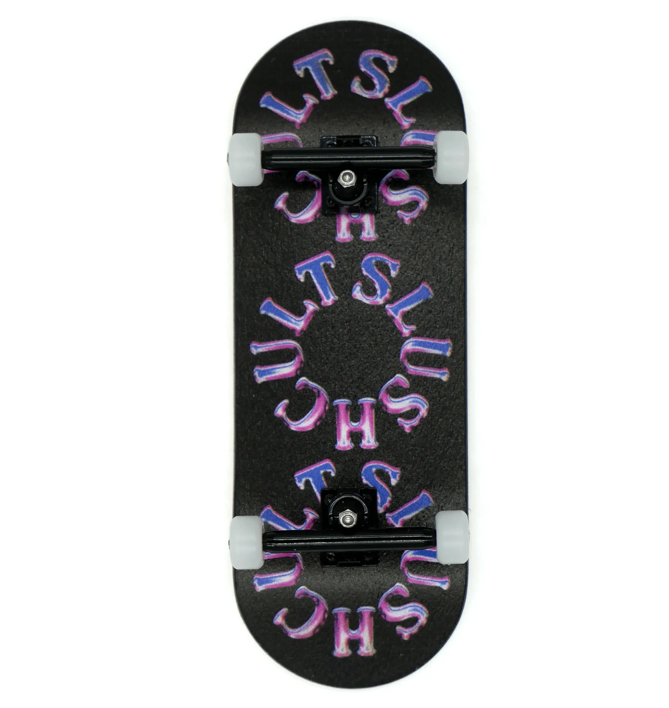 Slushcult Grom Series Fingerboard Complete - Chrome Full Circle