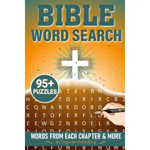 Bible Search Word Book For Adults | 99 Word Search Puzzles with Large Easy to Read Print Featuring Words from Each Chapter | Relaxing Activity Word Search Book for Adults and Seniors Paperback – September 4, 2023