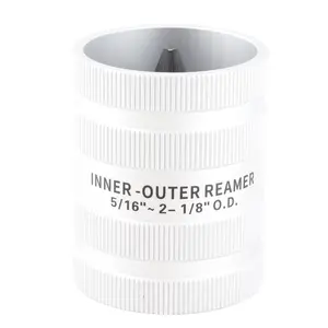 Pipe Reamer Deburring Tool 5/16" to 2-1/8" OD Chamfer Tool for PVC PPR Copper Brass Aluminum Pipe