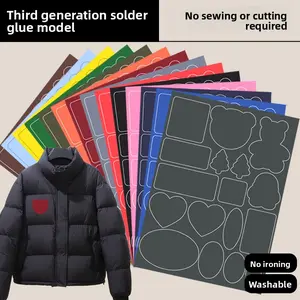 2PCS Down Jacket Repair Patch Clothes Mend No Trace Self-Adhesive Fixing Patch Permanent Washable Seamless Hole Tape Waterproof for Down Jackets and Clothes