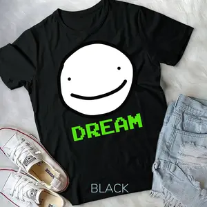 Dream Merch SMP Cosplay Play Gamers Vintage Design For Fans Unisex T-shirt
