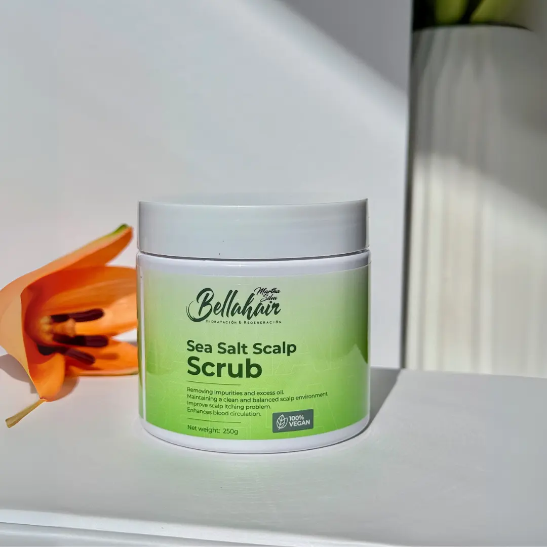 Sea Salt Hair Scrub Bellahair