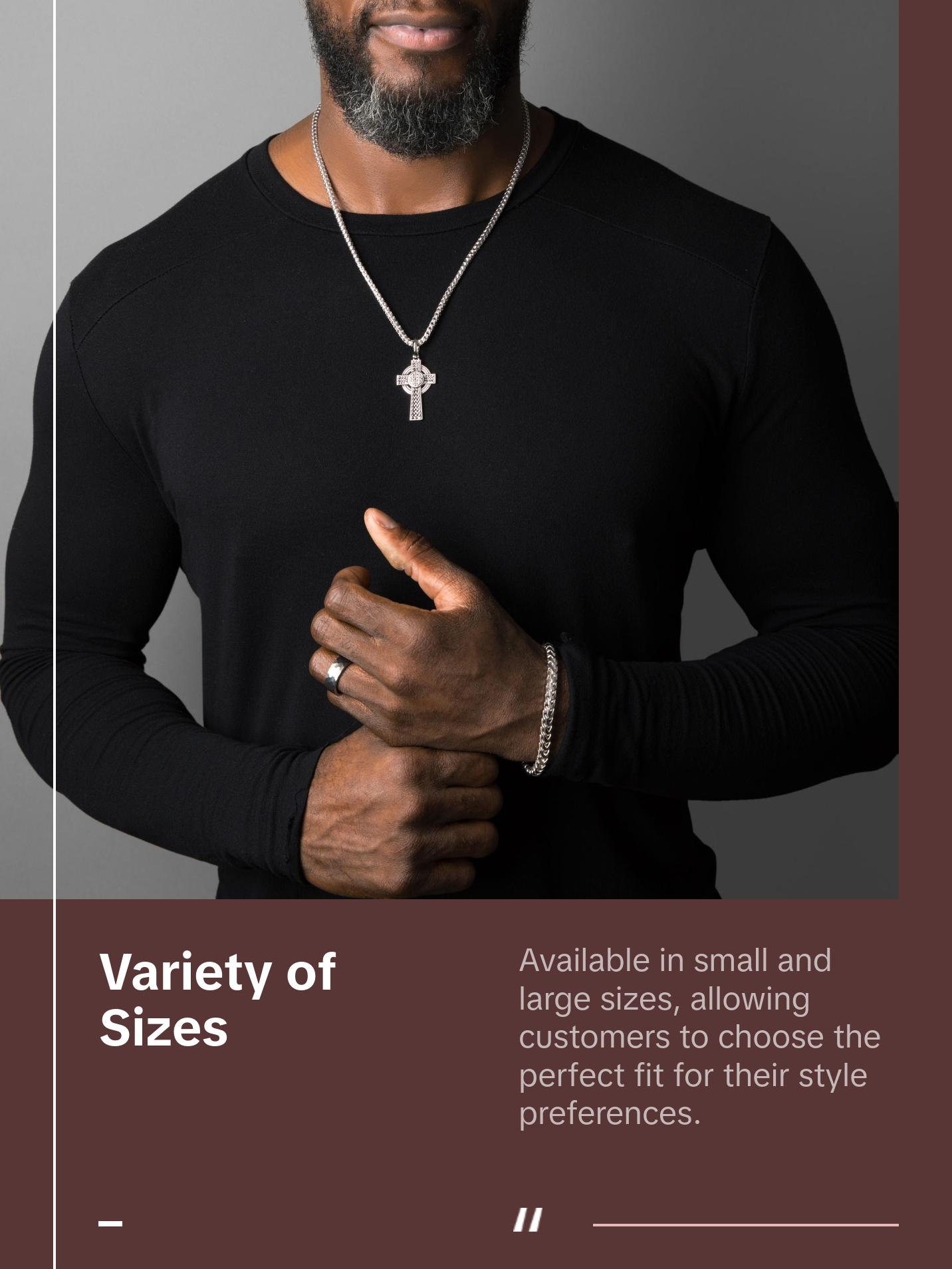 Celtic, Silver Cross Pendant