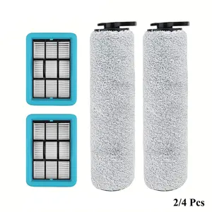 3831 Replacement Brushes and Filters for Bissell Crosswave Hard Floor Expert Vacuum 3831 HF2 3845 3847 3848, for Bissell Crosswave Replacement Parts, Accessory Kit No. B0555, 1637755, 1632973