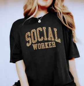 Social Worker T-SHIRT / Sweatshirt ,School Counselor , MSW Graduation Gift, LSW Therapist Unisex Womenswear