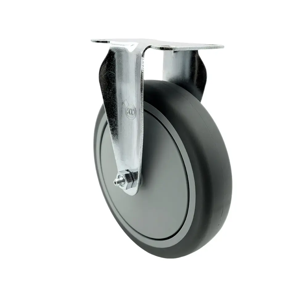 Service Caster CAM-SCC-20R614-TPRB Cambro Beverage Service Cart Replacement Caster - 6 in. Rigid Caster