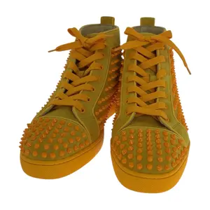 Pre-owned christian louboutin Suede Small Leather Goods LOUIS ORLATO FLAT Sneakers Limited