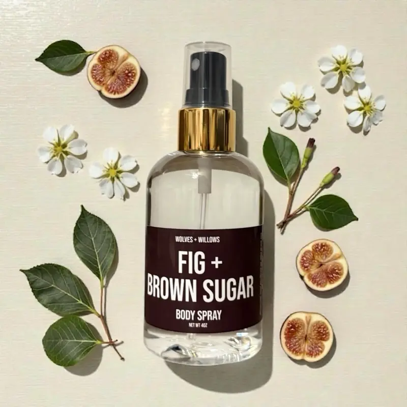 Unisex Fig Blend Body Spray - 4oz Fragrant Long-Lasting Scent Body Mist (Beauty & Personal Care), Body Mist Bottle Unisex Fragrance, Body Boost