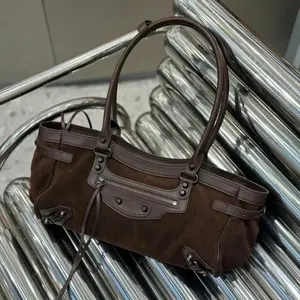 Luxury-Inspired Vintage Tote Bag