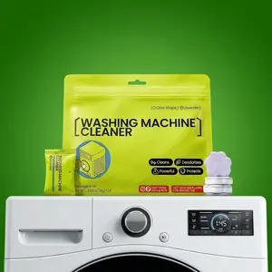 Washing Machine Cleaner Tablets 24 Count, Lavender Scent High Foaming Washer Deodorizer, 3-in-1 Clean  Maintain for Front Load & Top Load, Deep Clean Drum & Tub, Septic Safe