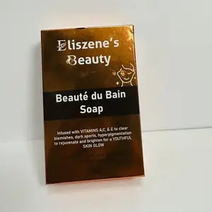 Eliszene's Beauty Beauté du Bain Soap - 250g Brightening & Even Tone Cleanser for Face & Body Infused with Vitamins A C E