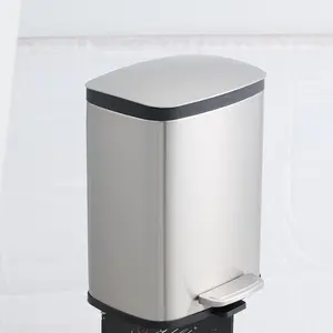 SSTC003-5L-S, Stainless Steel Kitchen Trash Can, 5L SSTC003-5L-S, Stainless Steel Kitchen Trash Can, 5L