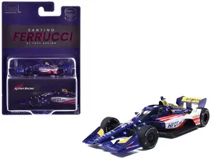Dallara IndyCar #14 Santino Ferrucci "HFOT.Org" AJ Foyt Racing "NTT IndyCar Series" (2026) 1/64 Diecast Model Car by IXO Models