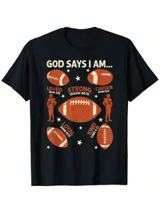 The 'God Said I Was' American Football Enthusiast