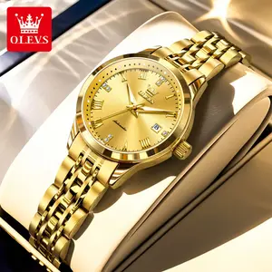 Celebrity endorsement OLEVS brand flagship luminous waterproof women's watch luxury high-end elegant automatic mechanical watch 7062
