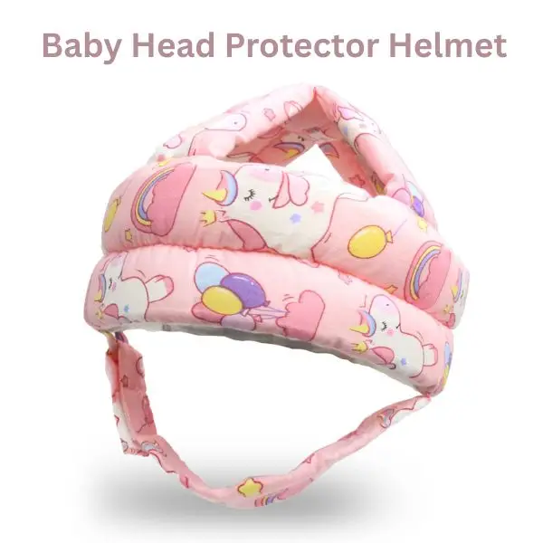 Baby Head Protector Helmet for Crawling & Walking – Adjustable Infant Safety Cap to Prevent Head Bumps & Injuries – Soft Protective Hat for Toddlers L