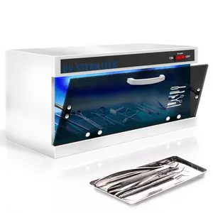UV Sanitizer Cabinet - 8L Capacity, Manual Timer, Professional Tabletop UV Sanitizer Cabinet for Salon, , Office &  Use, 99% Sanitization Efficiency