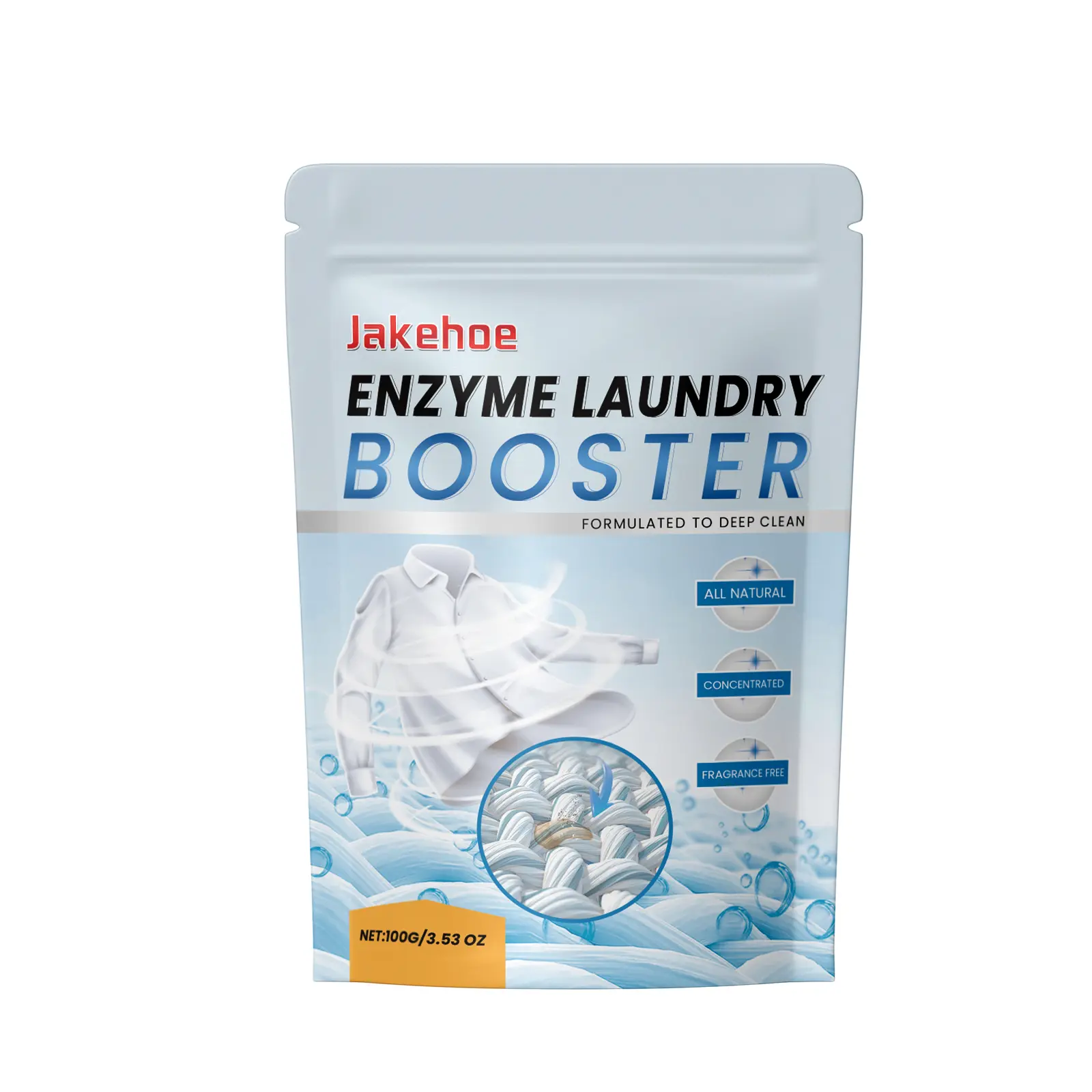 Jakehoe Clothing Stain Cleaning Powder Gently Cleans Yellow Stubborn Stains On Clothing Active Enzyme Cleaning Powder