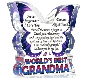 Best Grandma Ever Gifts From Grandson Granddaughter, Gifts for Grandma Birthday Christmas, Granny Gifts, Gift for Nanny, Mothers Day Gifts