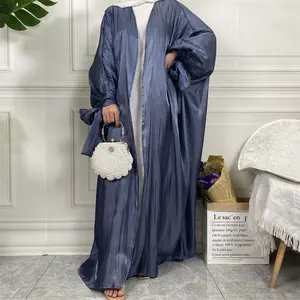 Elegant Shiny Abaya Cardigans