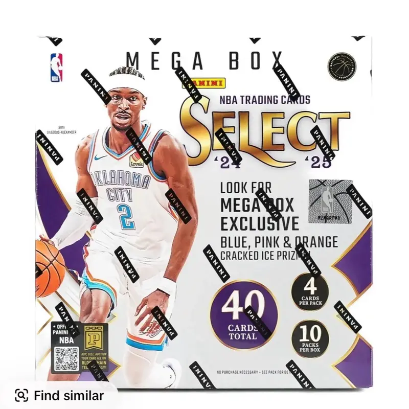 2024-25 Panini Select Basketball Mega Box