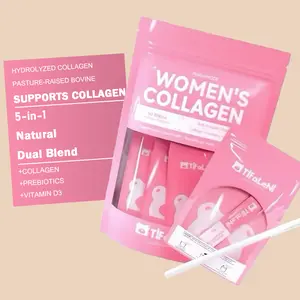 -TiFaLeNi Collagen Peptides Powder for Hair, Skin, Nails &Joint Support for Women -Hydrolyzed Grass-Fed + Non-GMO Protein -Unflavored
