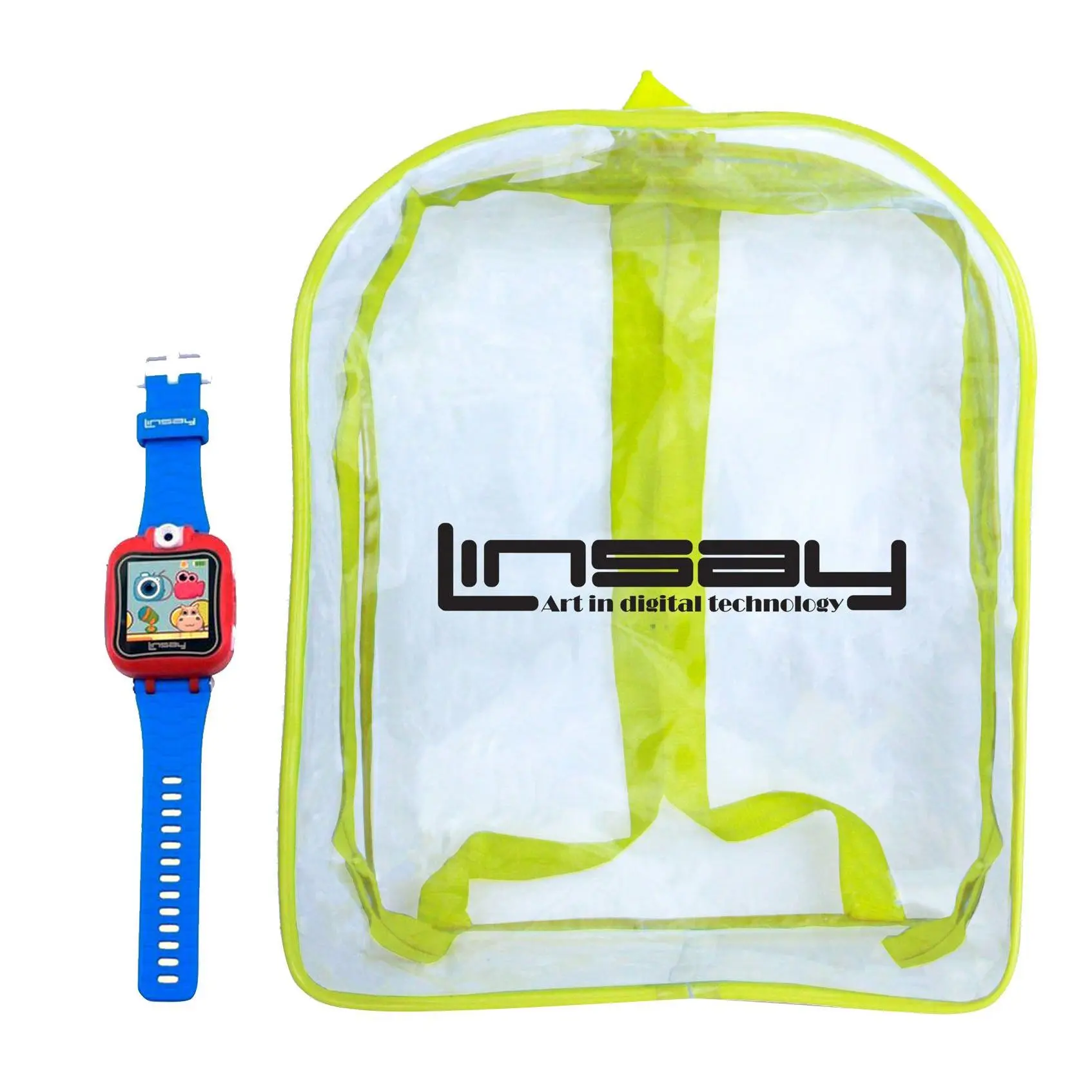 LINSAY 1.5" Kids Smartwatch with Backpack LINSAY 1.5" Kids Smartwatch with Backpack