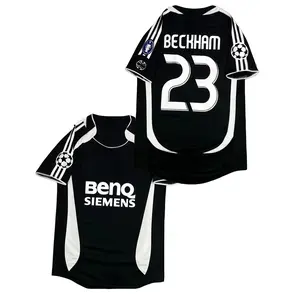 2006/07 Beckham No.23 Away Short Sleeve Collectible Soccer Jersey