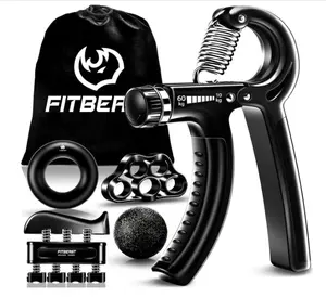 FitBeast Grip Strengthener Forearm Strengthener Hand Grips Strengthener Kit - 5 Pack Adjustable Resistance