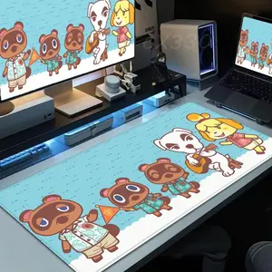 Animal Crossing New horizontals  Mouse Pad High definition printing Computer Mousepad Office 1000x500mm 900×400mm 800×400mm 600x300mm XXL Pc Game Mousemat Non-slip Rubber Keyboard Deskmat