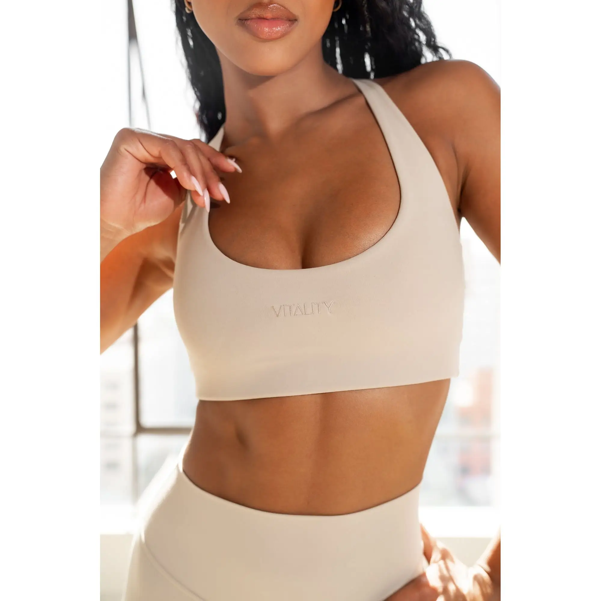 Vitality Cloud II Lace Up Bra