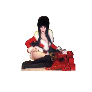 212 MAIN Advanced Graphics Elvira Figure Cardboard Cutout - 18x18 in Mini Standee, Home Decor, Christmas Desktop Decoration Items