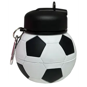 Collapsible Soccer Ball Water Bottle