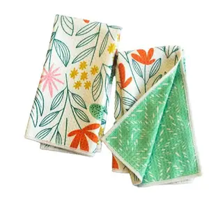 Biggie Towel (set of 2) reversible - RJW New Bloom