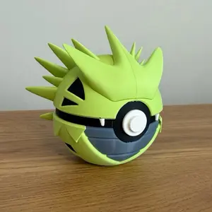 #0248 Tyranitar Ball - Made to Order, High-Quality PLA, 3D Printed Pokeball Figure