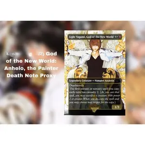 Light Yagami, God of the New World: Anhelo, the Painter Death Note Proxy