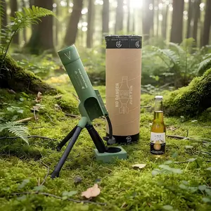 Beer Bottle Mortar Bottle Opener, Efficient Beer Opening Tool, Durable Design for Easy Use, Perfect for Home Bars & Parties