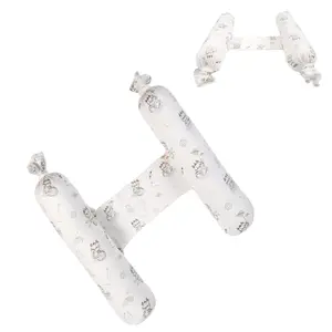 [Reidio] 1 Pair Multipurpose Pillow Adjustable Candy Shaped Throw Pillow Neck Support Pillow Back Cushion Body Pillow with Removable Soft Cotton Pillowcase ​Machine Washable