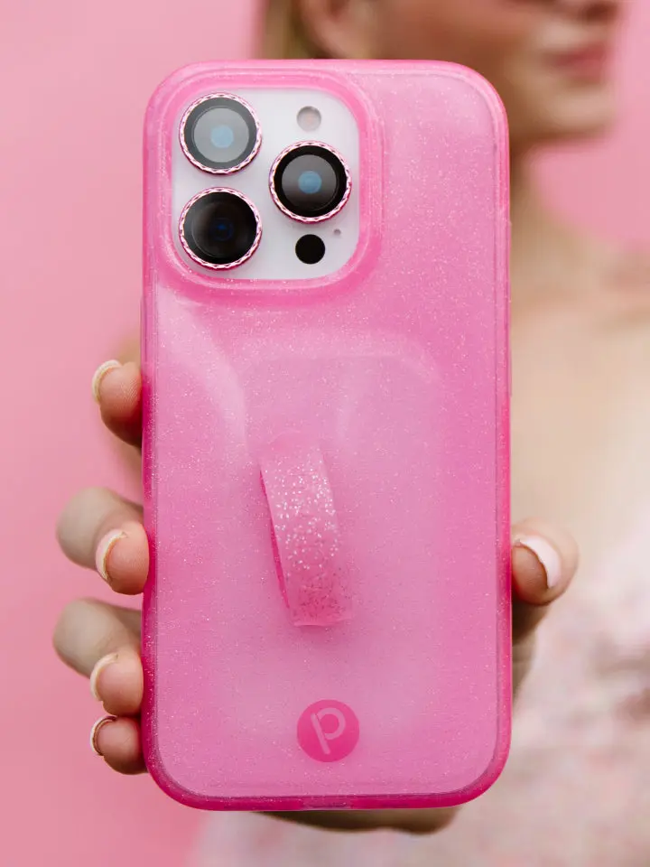 Clear Sparkle Pink Clear Sparkle Pink