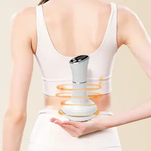 【Renhui】Handheld Full Body Comfort Massagerwith Heat Vibration 4 Modes 12 Levels AdjustableIntensity Multi-Mode Relaxing Tool for Self-Care