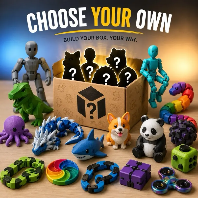 Choose Your Items On Live - 3d Printed Figures - You Choose Your Items Collectible Room Decor Collectible Figurines