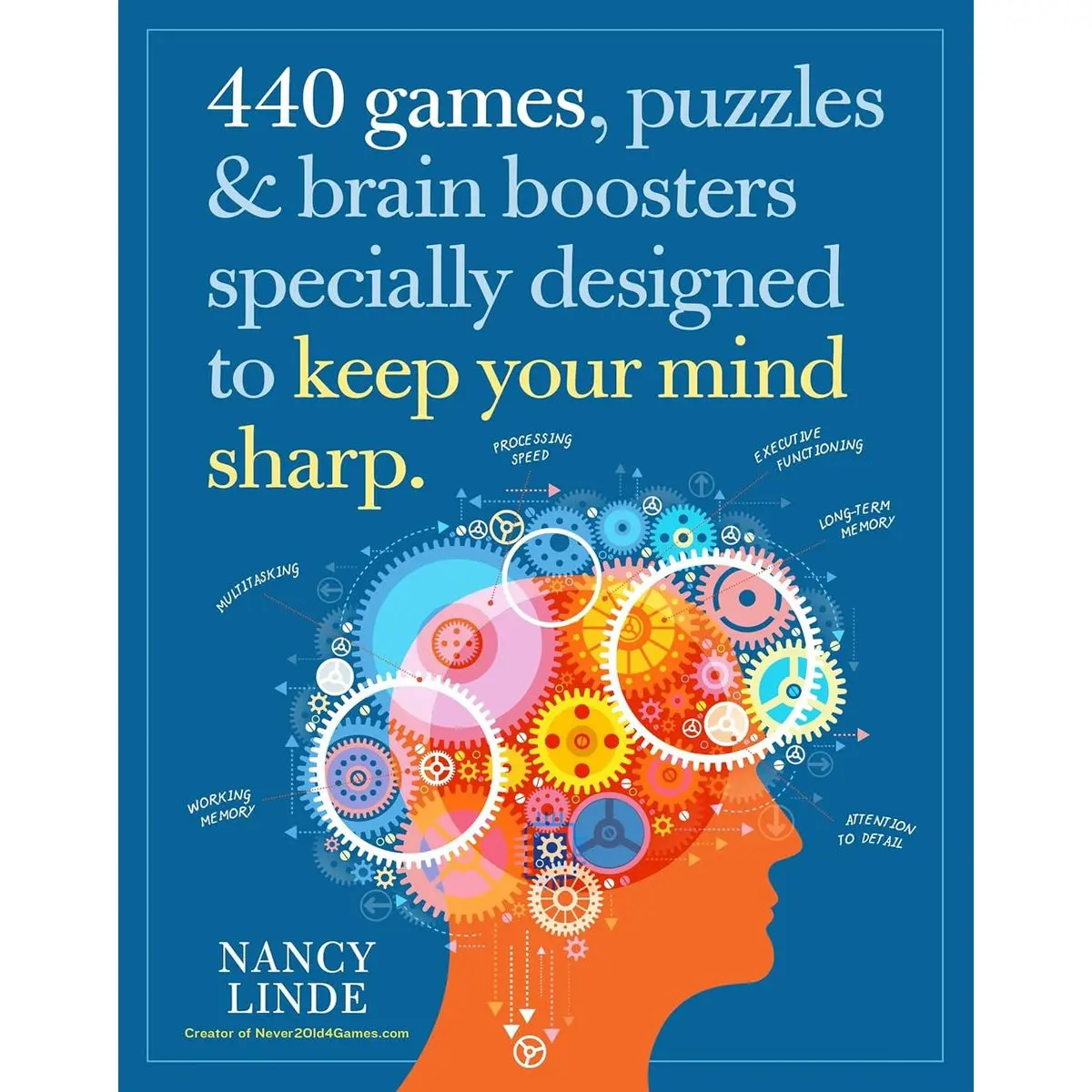 440 Games, Puzzles & Brain Boosters Specially Designed to Keep Your Mind Sharp Paperback – August 27, 2024