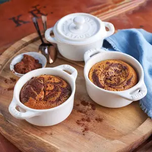 Staub Ceramic 3-Piece Mini Round Cocotte Set