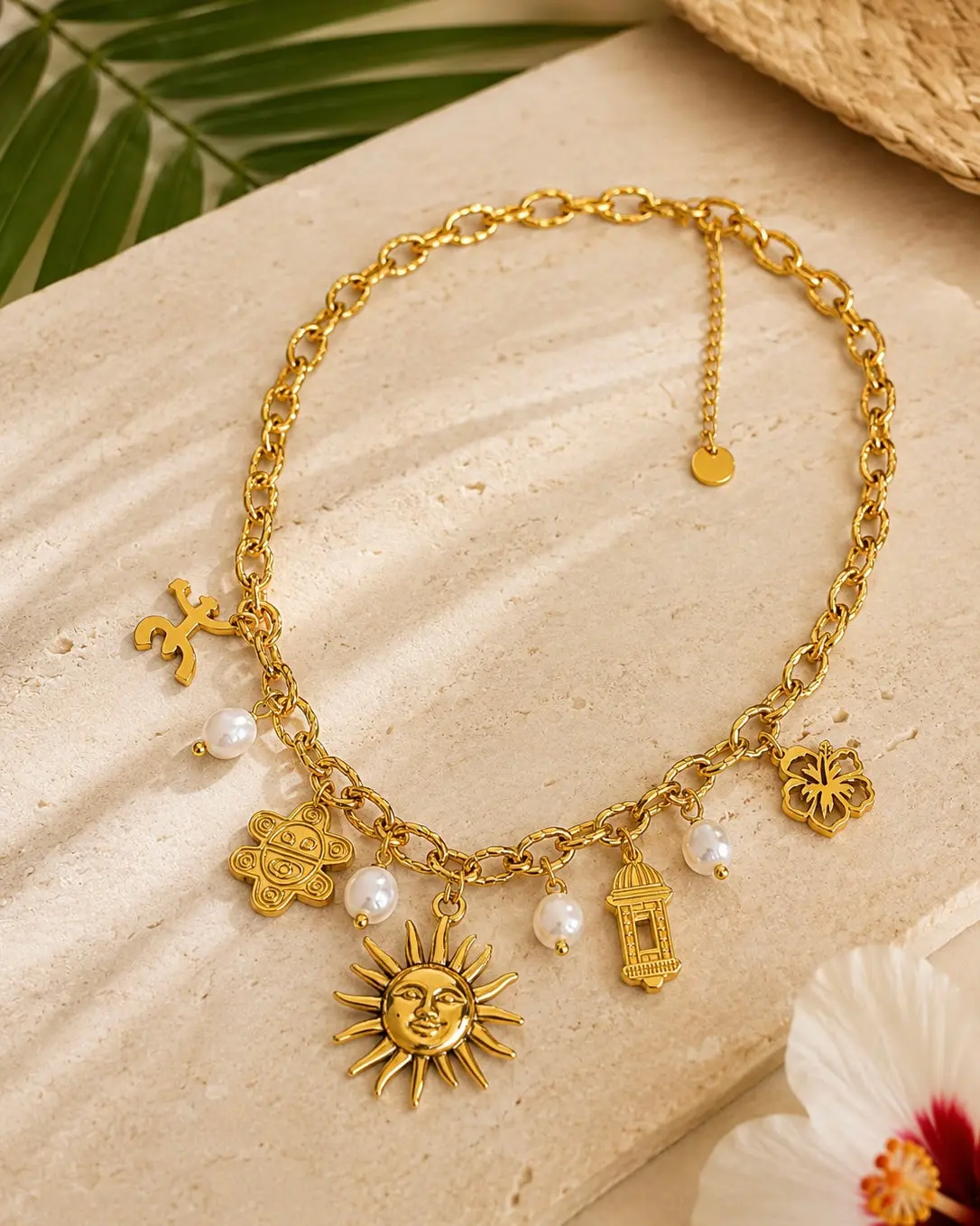 Isla del Encanto Charm Necklace