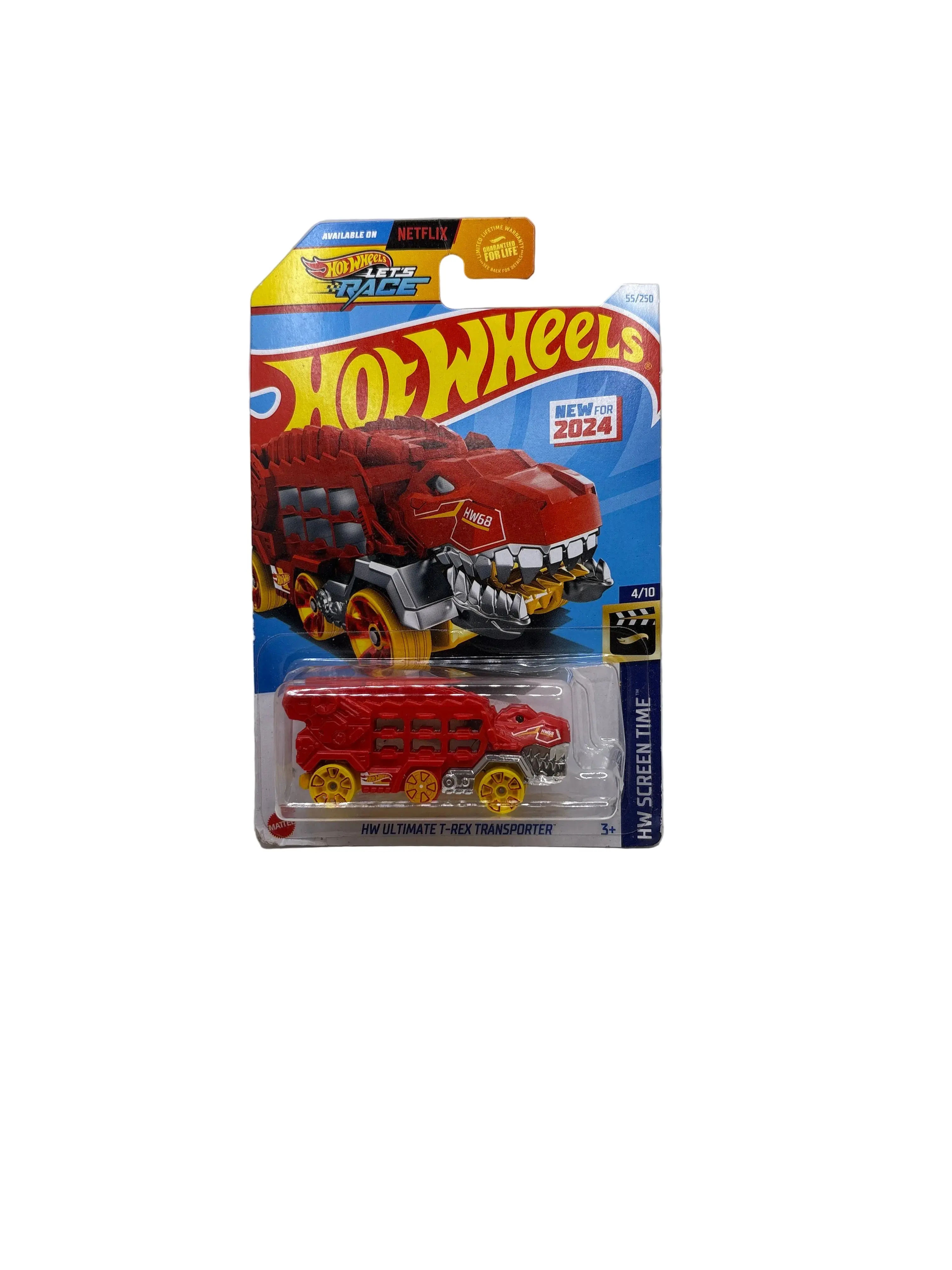 Hot Wheels HW Ultimate T-Rex Transporter Diecast red