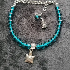 Teal Turtle Bracelet