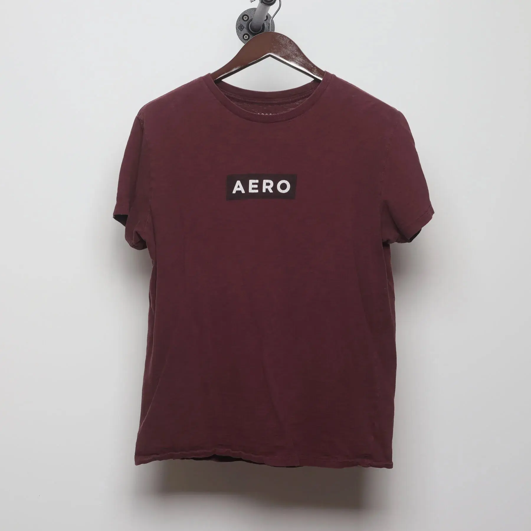 Vintage Y2K Aéropostale "AERO Box Logo" T-Shirt - S