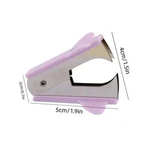 [Compact Easy-to-Use Staple Extractor] Compact Staple Remover - Durable PVC, Easy-to-Use Office Tool for Quick Staple Extraction