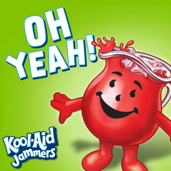 Jammers Artificially Flavored Strawberry Kiwi Fruit Juice Liquid Packet, 1 Single-Serving 6 fl oz Pouch, Excellent Source of Vitamin C, for School Lunches & On-the-Go Hydration