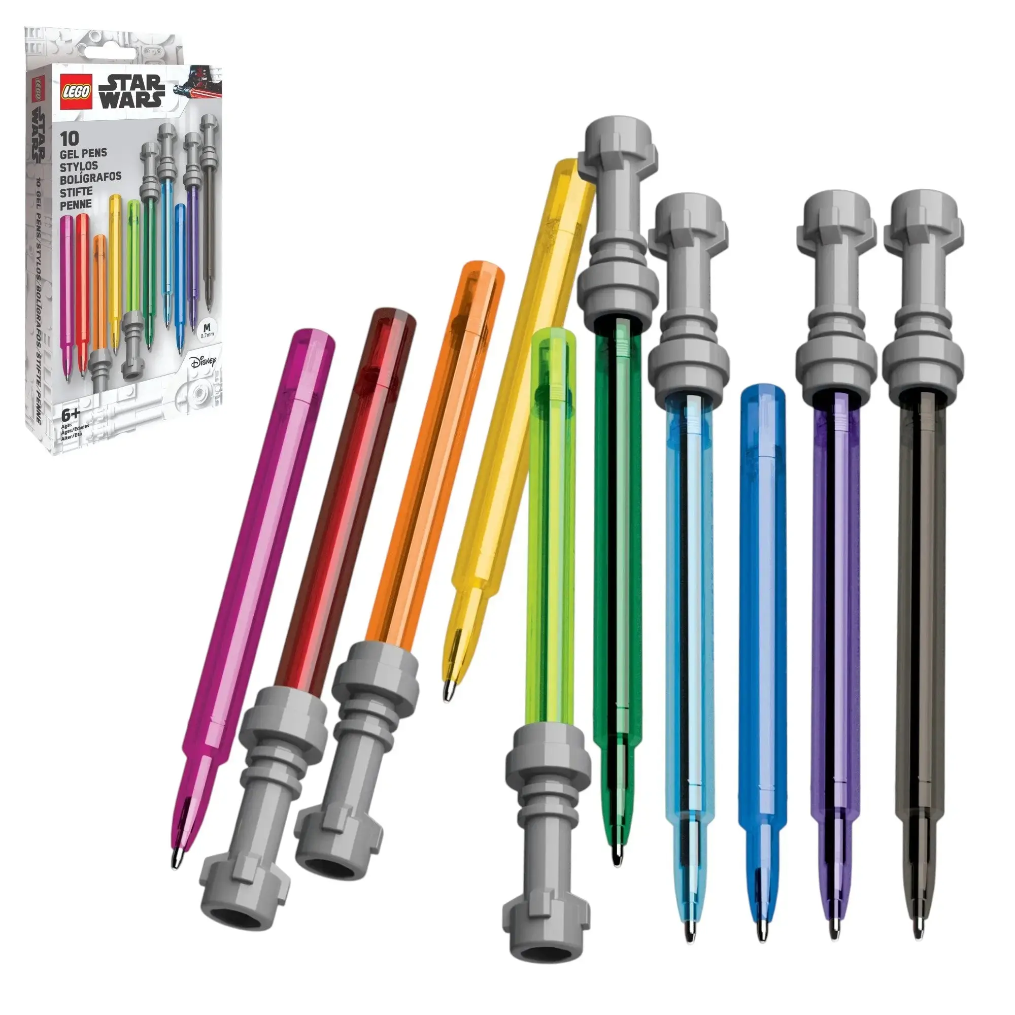 LEGO® Star Wars™ Lightsaber™ Gel Pen Set with 10 Pack Refills